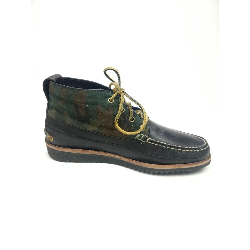 Cole Haan Men's Pinch Rugged Chukka - Camo Canvas/After Dark US Size 10.5 M